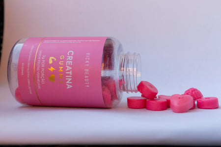 creatina em goma vicky beauty