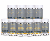 Kit 10x Magnésio Tripla Fórmula - Vicky Wellness L-Treonina - 60 Cápsulas