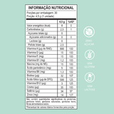 OUR SECRET HAIR - 12 Vitaminas e Minerais Sabor Morango (30 gomas)