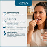 Kit 10x Magnésio + Inositol Vicky Wellness