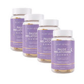 4 UN. PAUSE - Melatoninas em Goma Sabor Maracujá (90 gomas) - VICKY BEAUTY