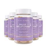 5 UN. PAUSE - Melatoninas em Goma Sabor Maracujá (150 gomas) - VICKY BEAUTY