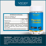Kit 5x Magnésio + Inositol Vicky Wellness