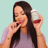 OUR SECRET HAIR - 12 Vitaminas e Minerais Sabor Morango (30 gomas)