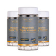 Kit Triplo 3x Magnésio Tripla Fórmula - Vicky Wellness L-Treonina - 60 Cápsulas