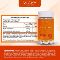 Kit Triplo 3x Laranja Moro com Café Verde e Cromo -  Vicky Wellness