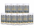 Kit 10x Magnésio Tripla Fórmula  - Vicky Wellness L-Treonina - 60 Cápsulas