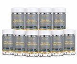 Kit 10x Magnésio Tripla Fórmula  - Vicky Wellness L-Treonina - 60 Cápsulas