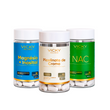 Kit Magnésio Inositol +  Picolinato de Cromo + NAC -  Vicky Wellness