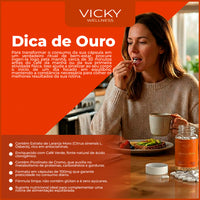 Kit 5x Laranja Moro com Café Verde e Cromo -  Vicky Wellness - 30 Cápsulas