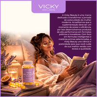 PAUSE - Melatonina em Goma Sabor Maracujá (30 gomas) - VICKY BEAUTY