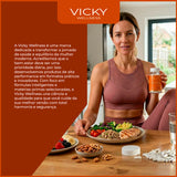 Kit 10x Laranja Moro com Café Verde e Cromo -  Vicky Wellness - 30 Cápsulas