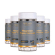 Kit 5x Magnésio Tripla Fórmula - Vicky Wellness L-Treonina - 60 Cápsulas